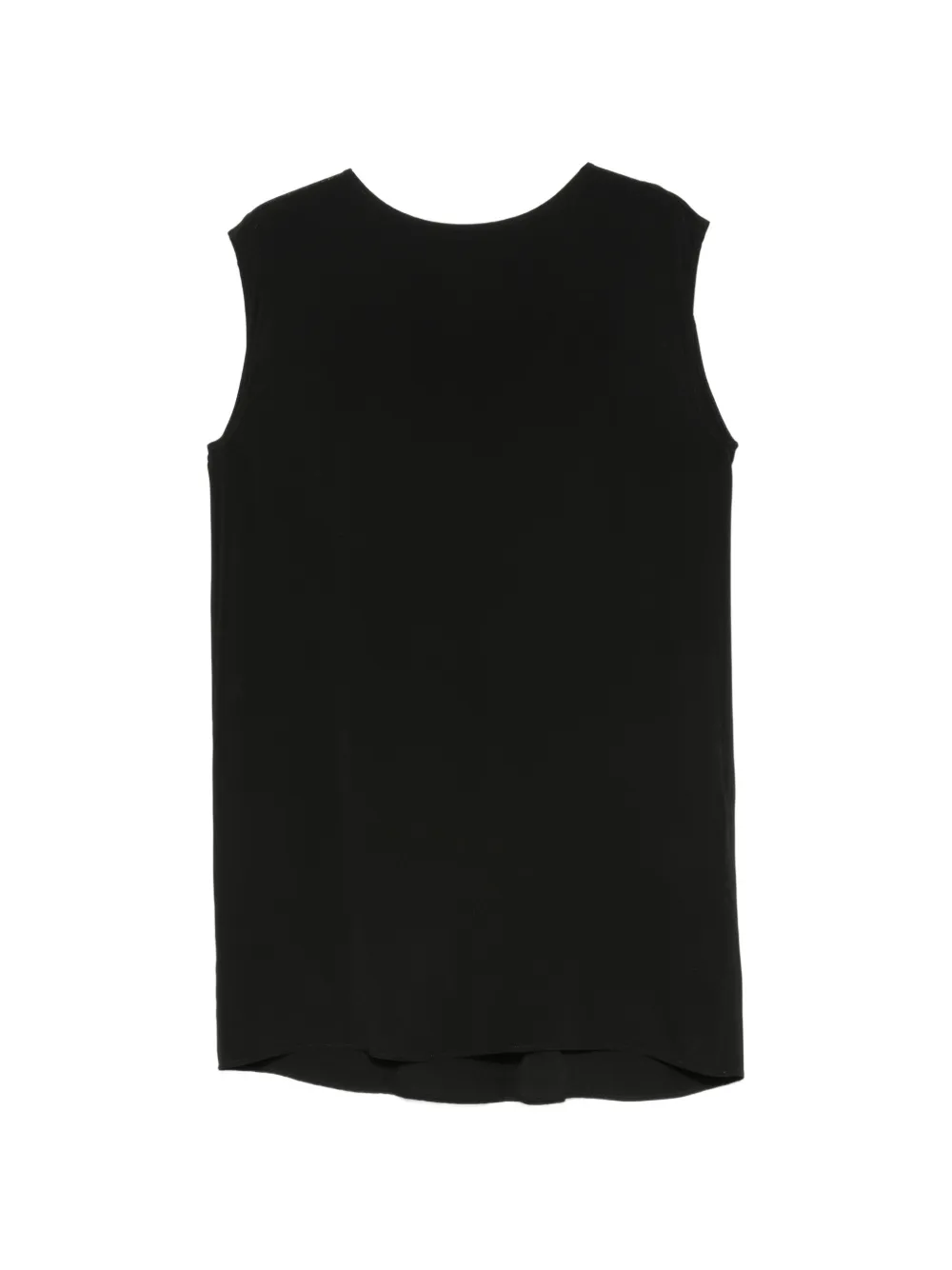 Su pleated sleeveless mini dress - Nero