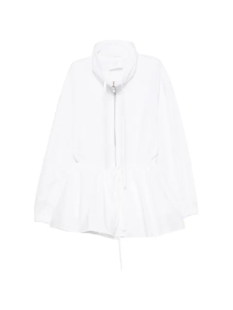 Su drawstring-waist flared jacket