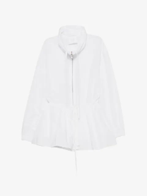 Su drawstring-waist flared jacket