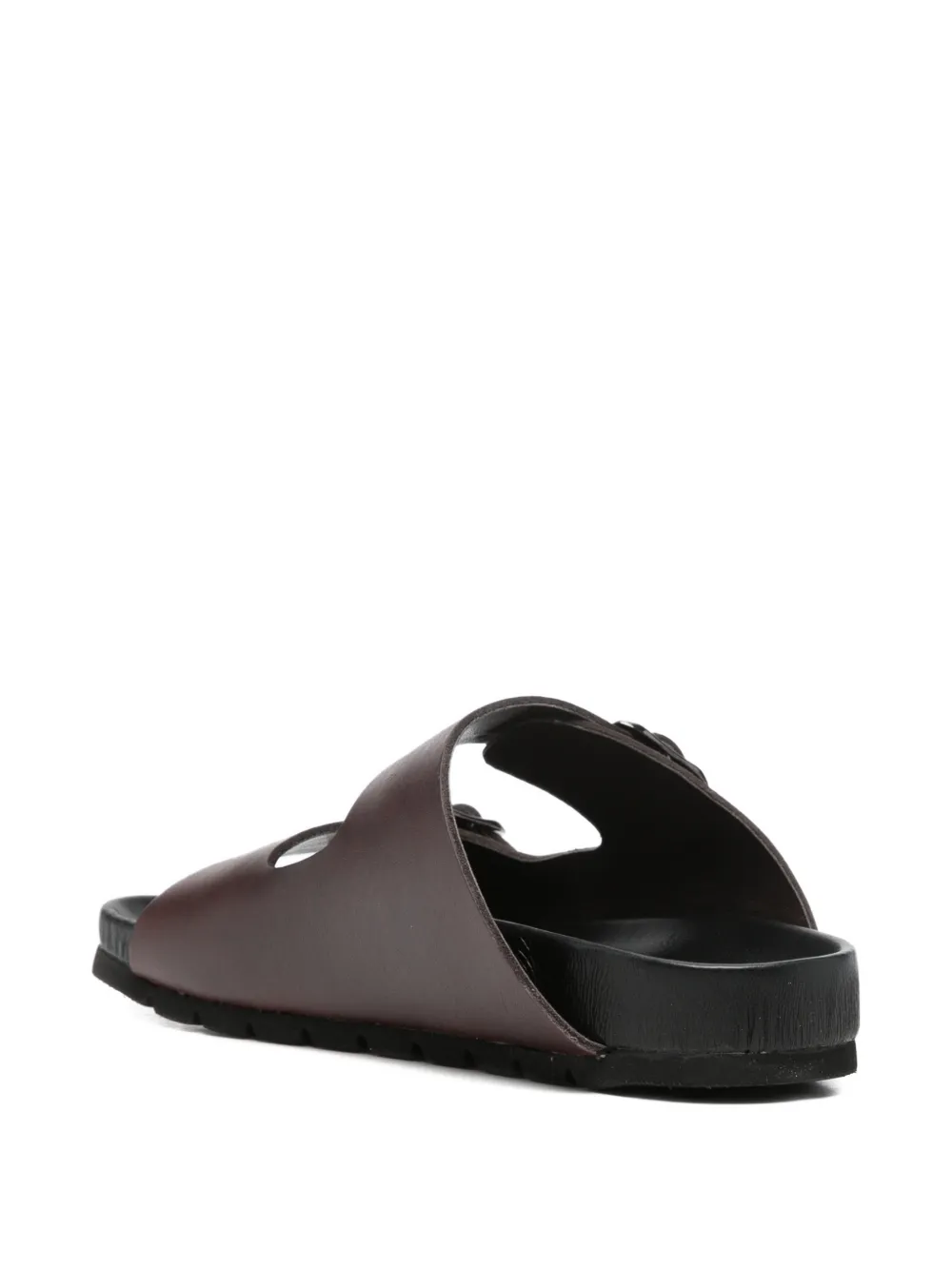 Cult Scorpion 4781 buckle-fastening leather sandals Bruin