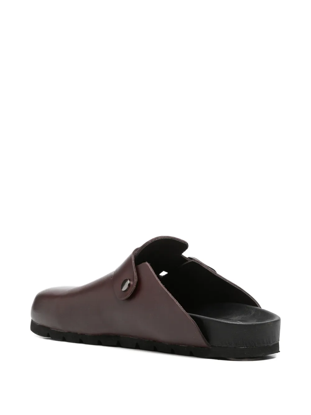 Cult Scorpion 4783 buckle-strap leather mules Bruin