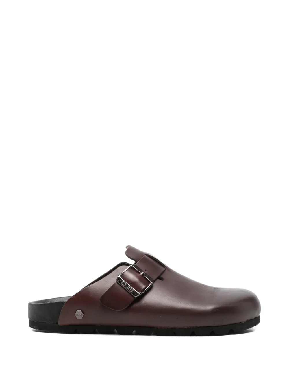 Cult Scorpion 4783 buckle-strap leather mules - Braun