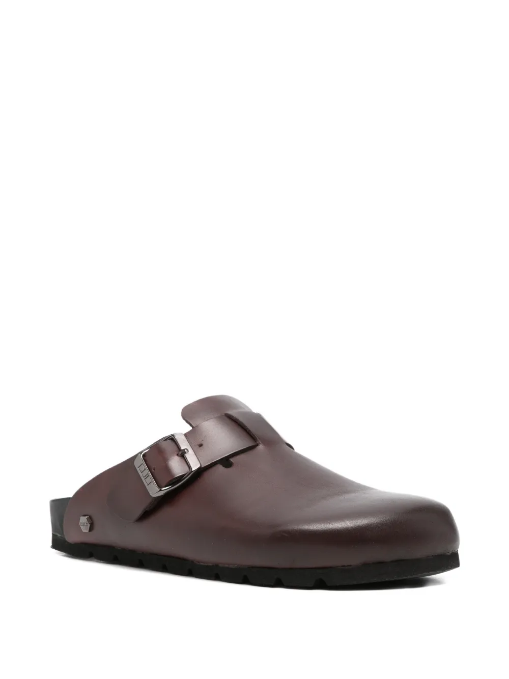 Cult Scorpion 4783 buckle-strap leather mules Bruin