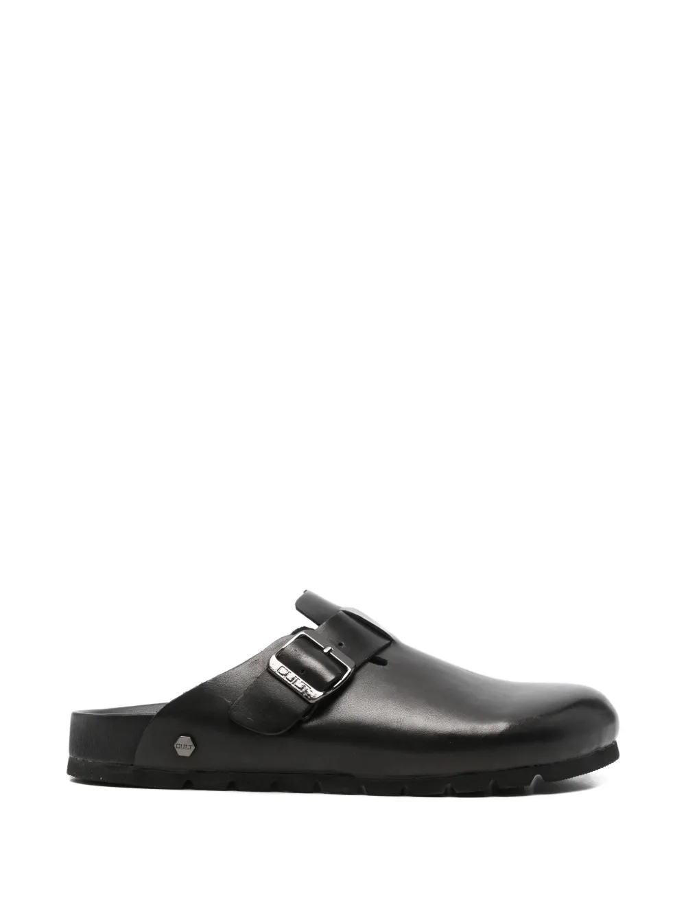 Cult Scorpion 4783 buckle-fastening leather mules - Schwarz