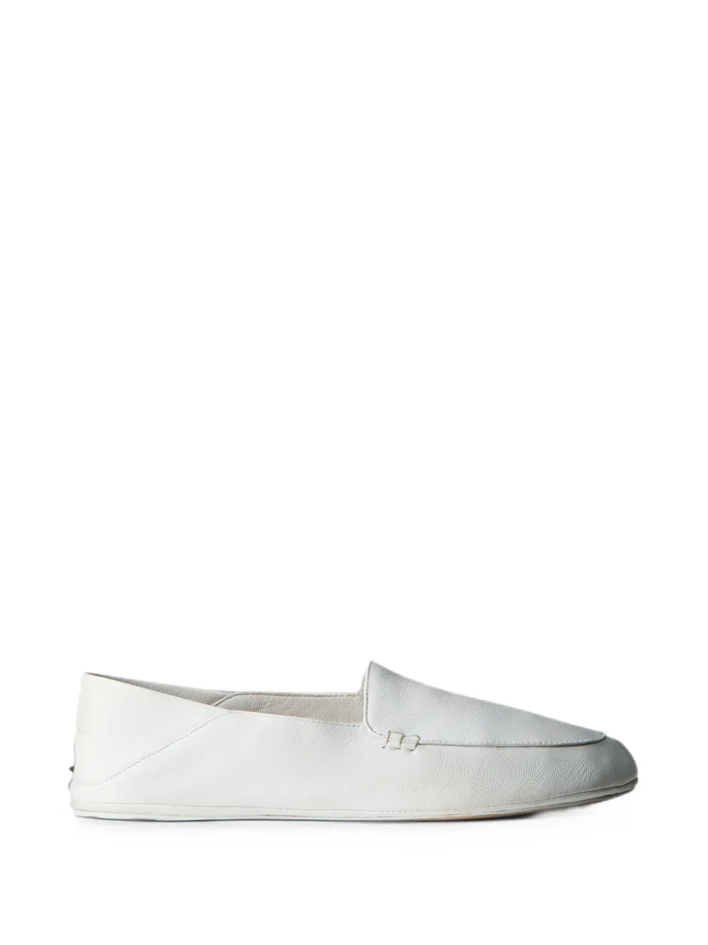 Calvin Klein slip-on leather sneakers - Bianco