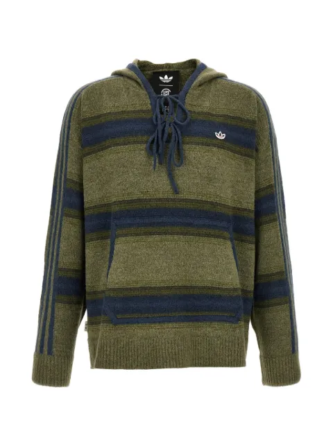 adidas Baja Clot striped hoodie