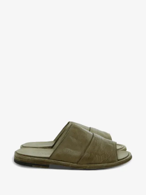 Ziggy Chen sandalias de piel arrugada