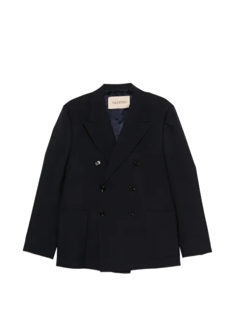 Valentino Garavani double-breasted peak-lapel jacket