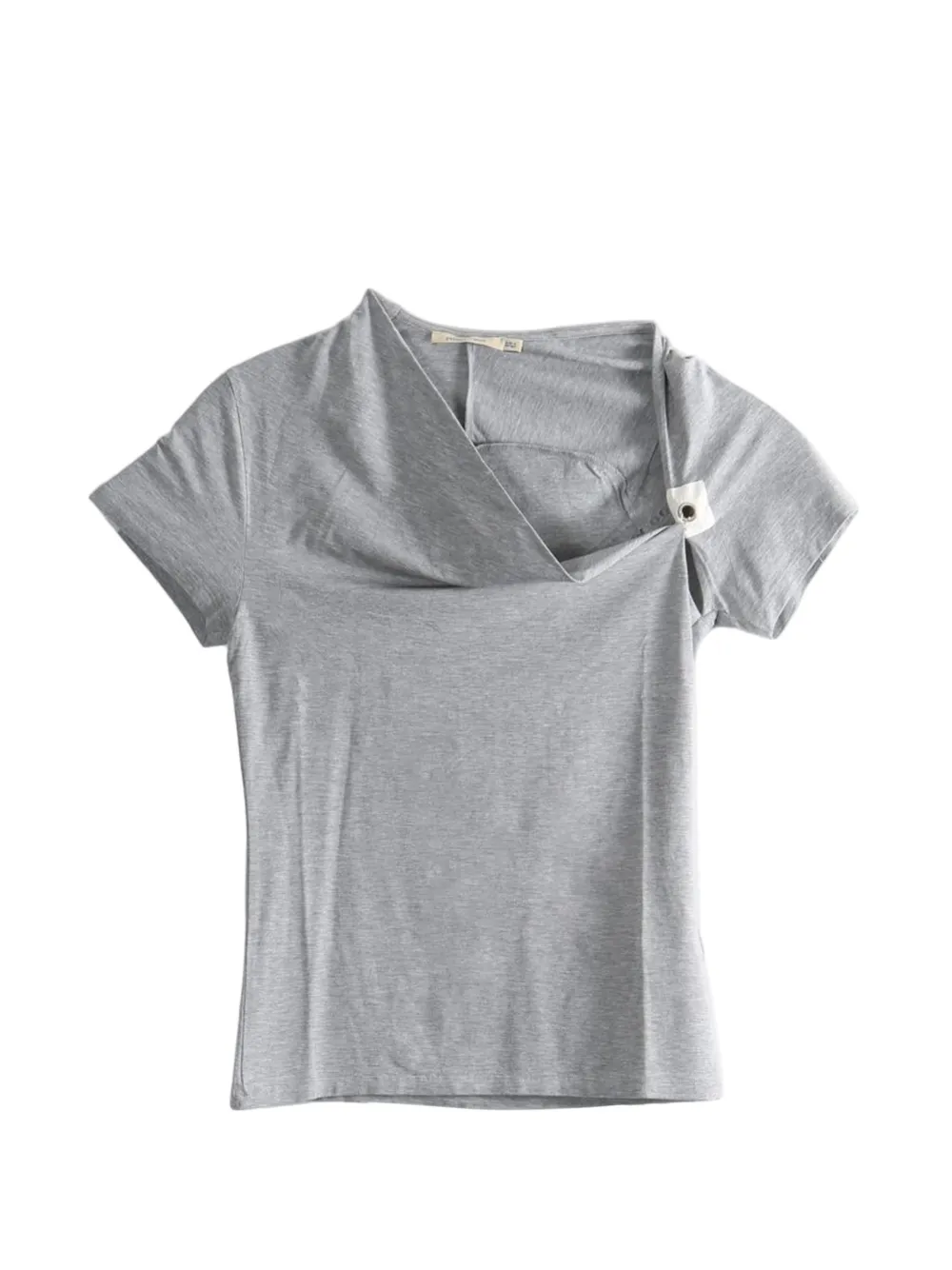 Paloma Wool Mire draped-neck T-shirt - Grigio