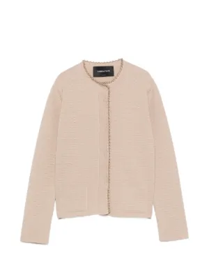 Fabiana Filippi ジップアップ カーディガン | ニュートラル | FARFETCH JP