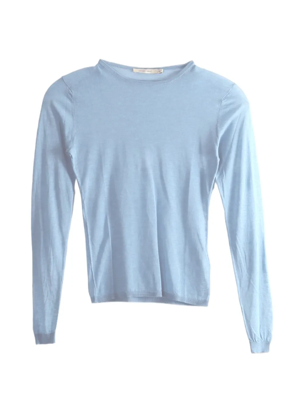 Paloma Wool Losa sheer long-sleeve top - Blu