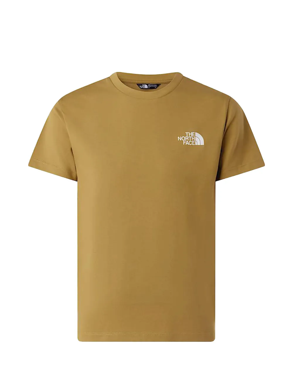 The North Face Kids Simple Dome logo-print T-shirt - Marrone
