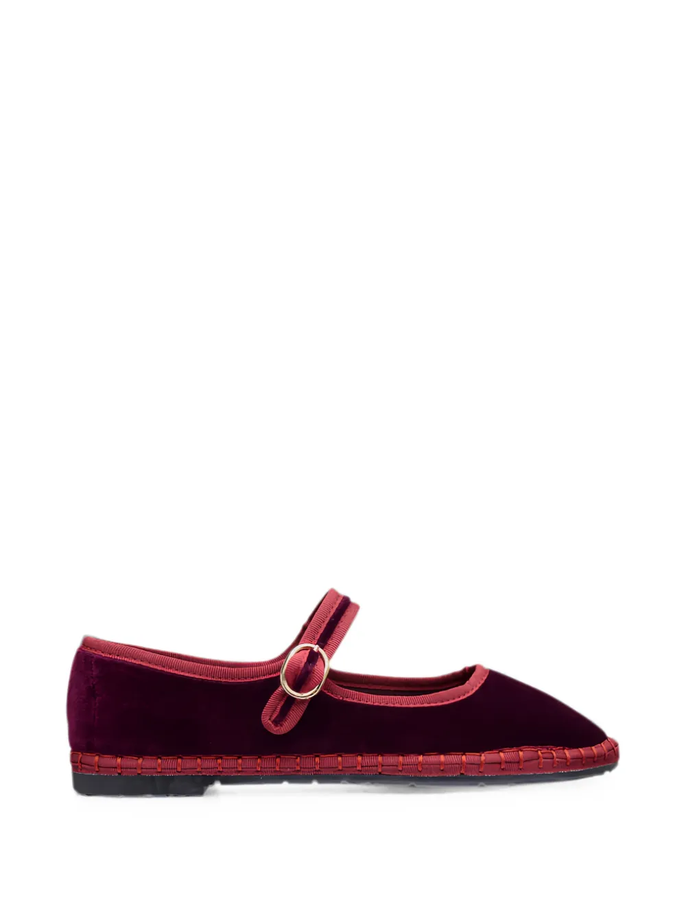 FLABELUS Boris velvet ballet flats - Viola