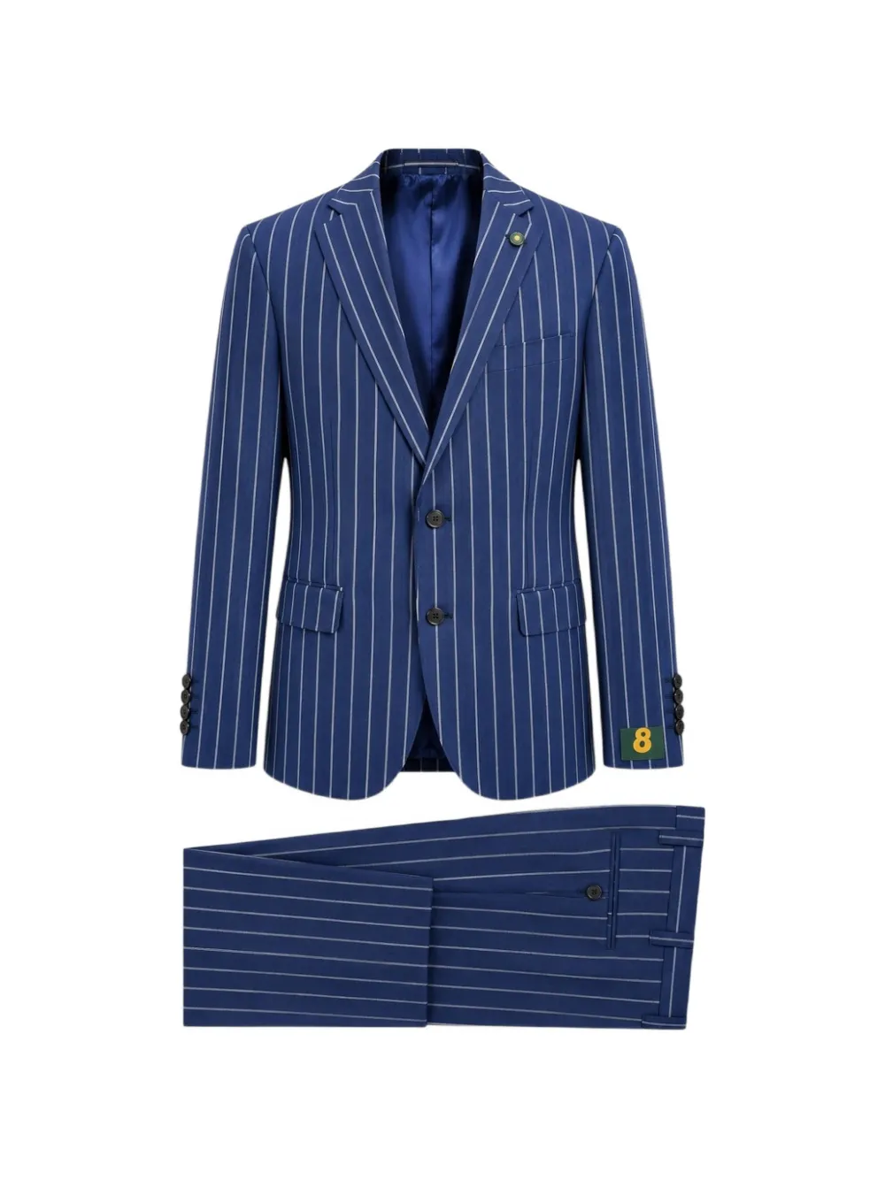 L.B.M. 1911 pinstripe-pattern suit - Blu