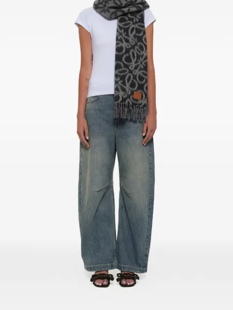 LOEWE Anagram reversible scarf