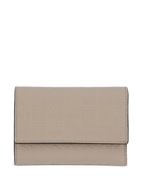 LOEWE Repeat embossed leather wallet