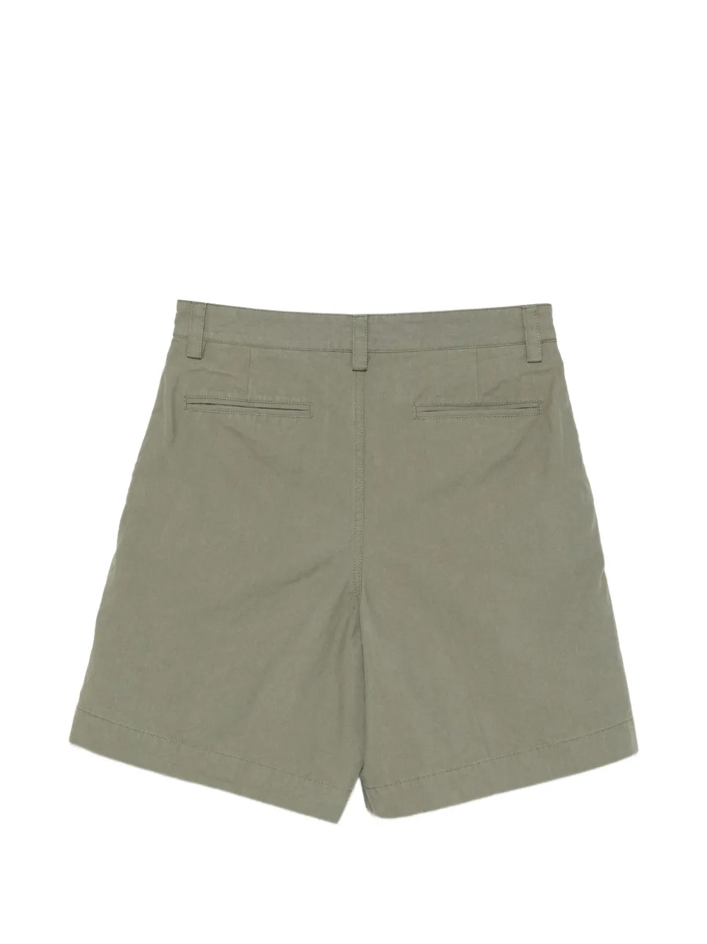 ASPESI Chino shorts met steekzak Groen