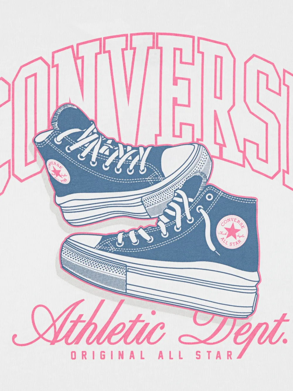 Converse Kids T-shirt Wit