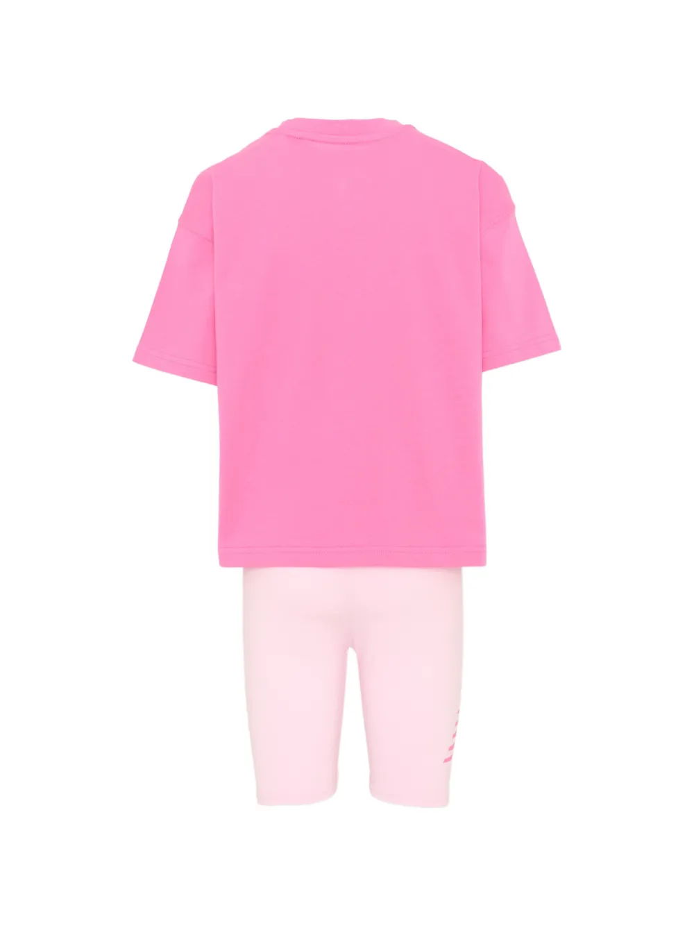 New Balance Kids Trainingspak met logoprint Roze
