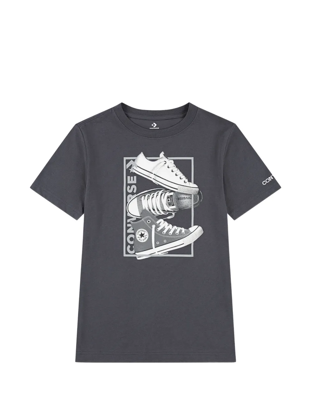 Converse Kids' Short-sleeve T-shirt In Blue