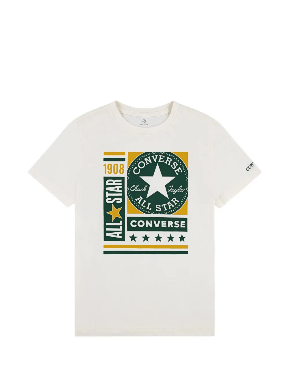 Converse Kids' Short-sleevet-shirt In White