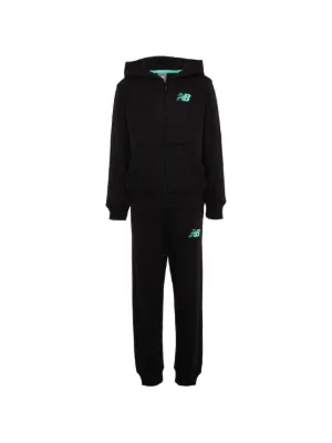 Moncler Enfant Hooded zip-up Tracksuit Set (set Of two) | Black