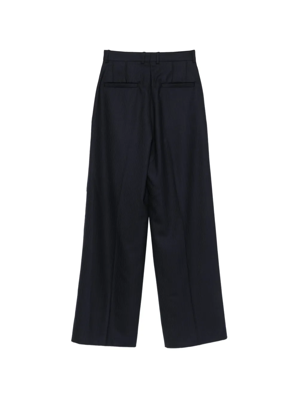 Kiko Kostadinov Broek met krijtstreep en vlakken Blauw