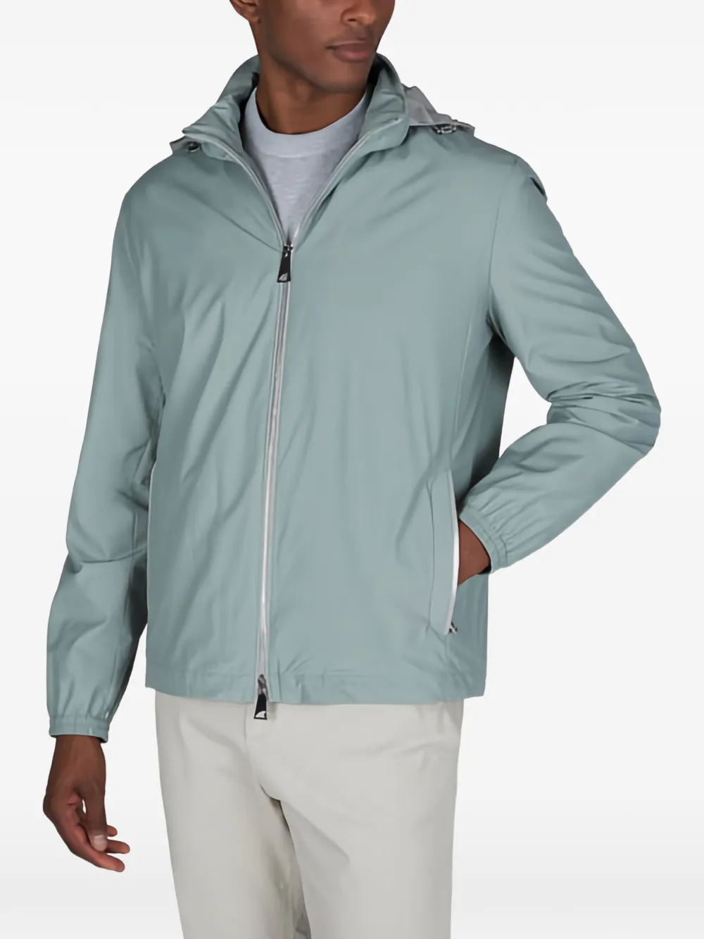 Paul & Shark Jack met capuchon Groen