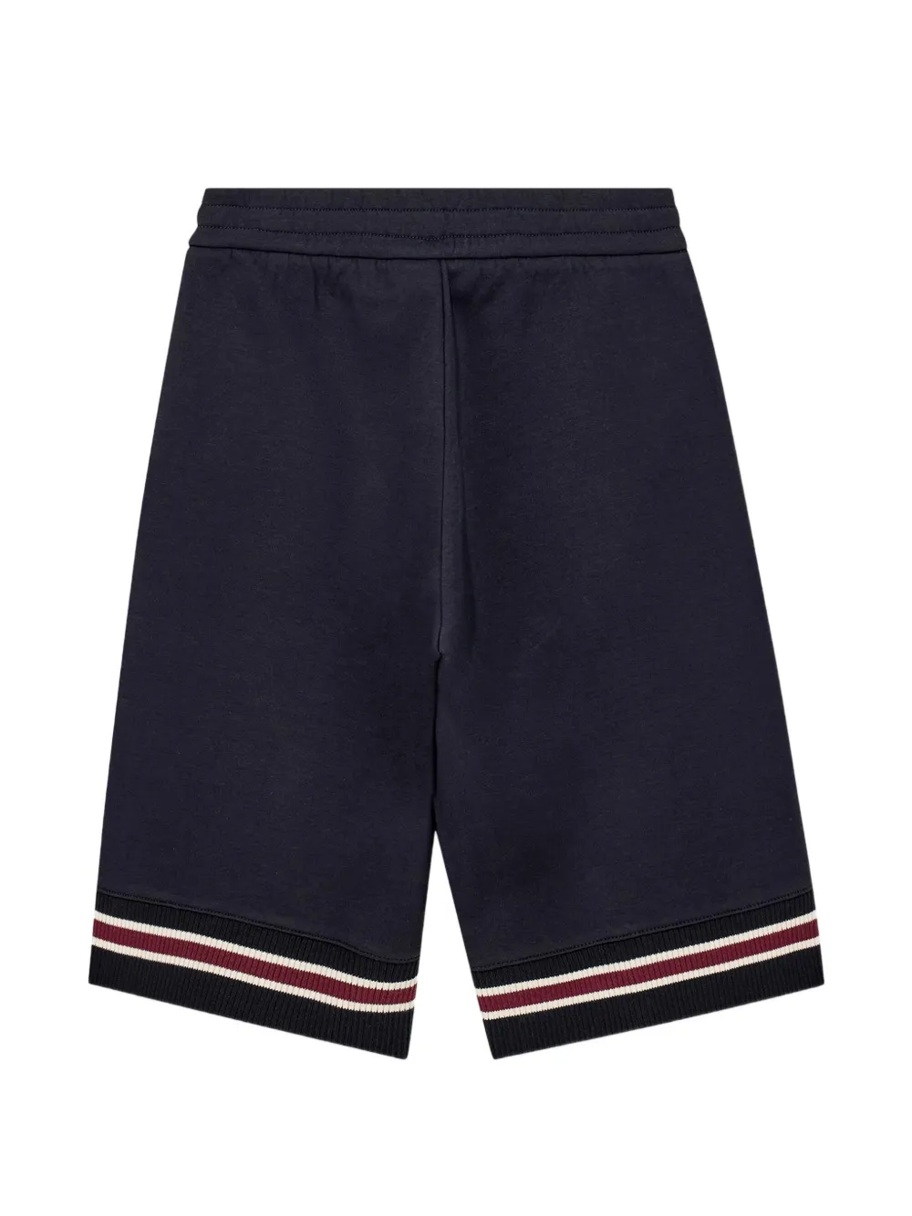Emporio Armani Kids Shortsset met logo-patch en gestreepte afwerking Beige