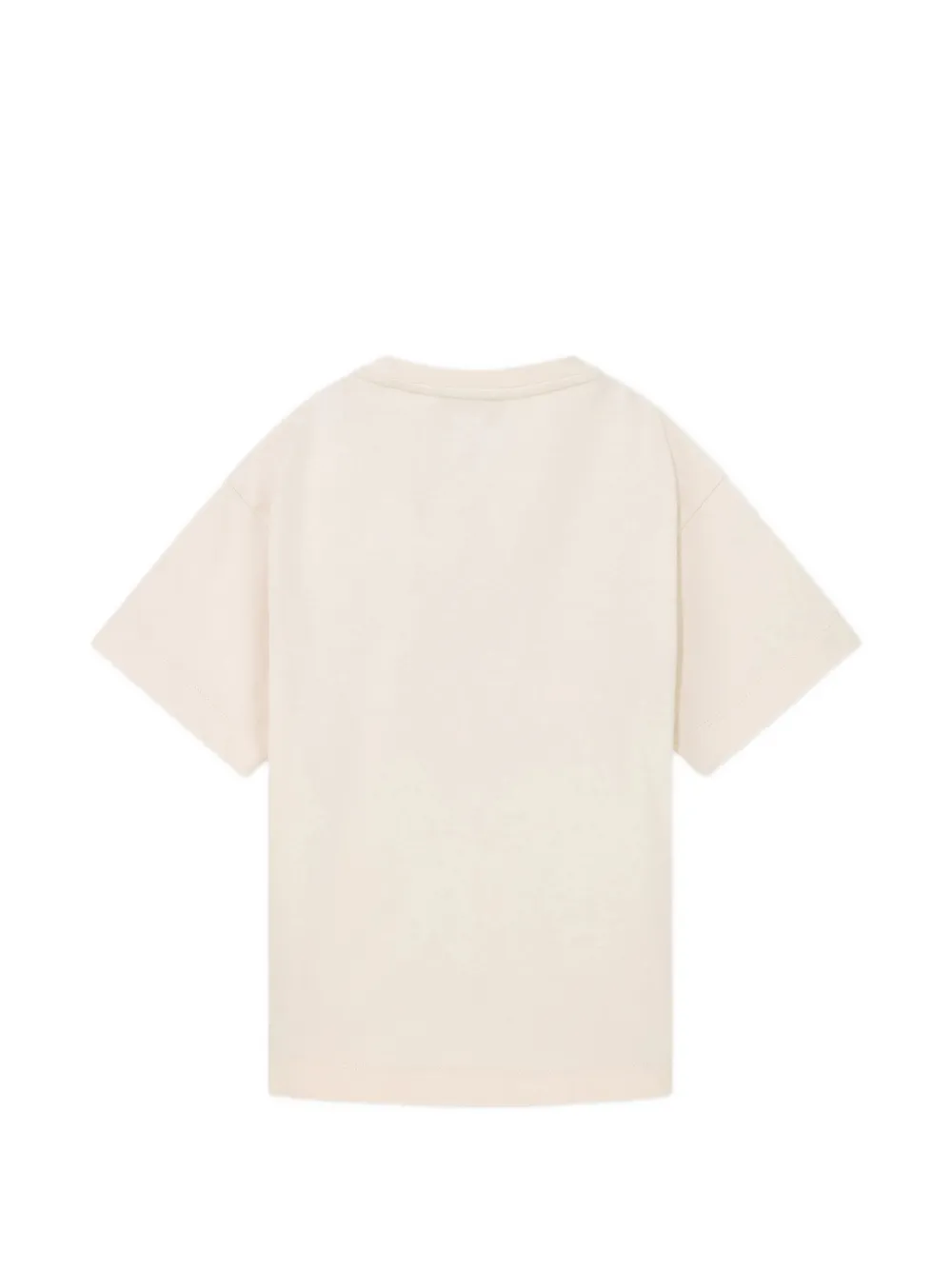Emporio Armani Kids Shortsset met logo-patch en gestreepte afwerking Beige