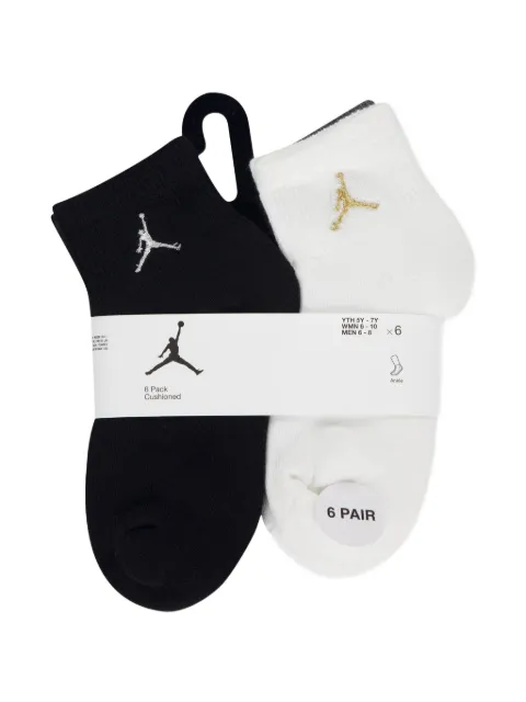 Jordan Kids Jumpman logo-embroidered socks