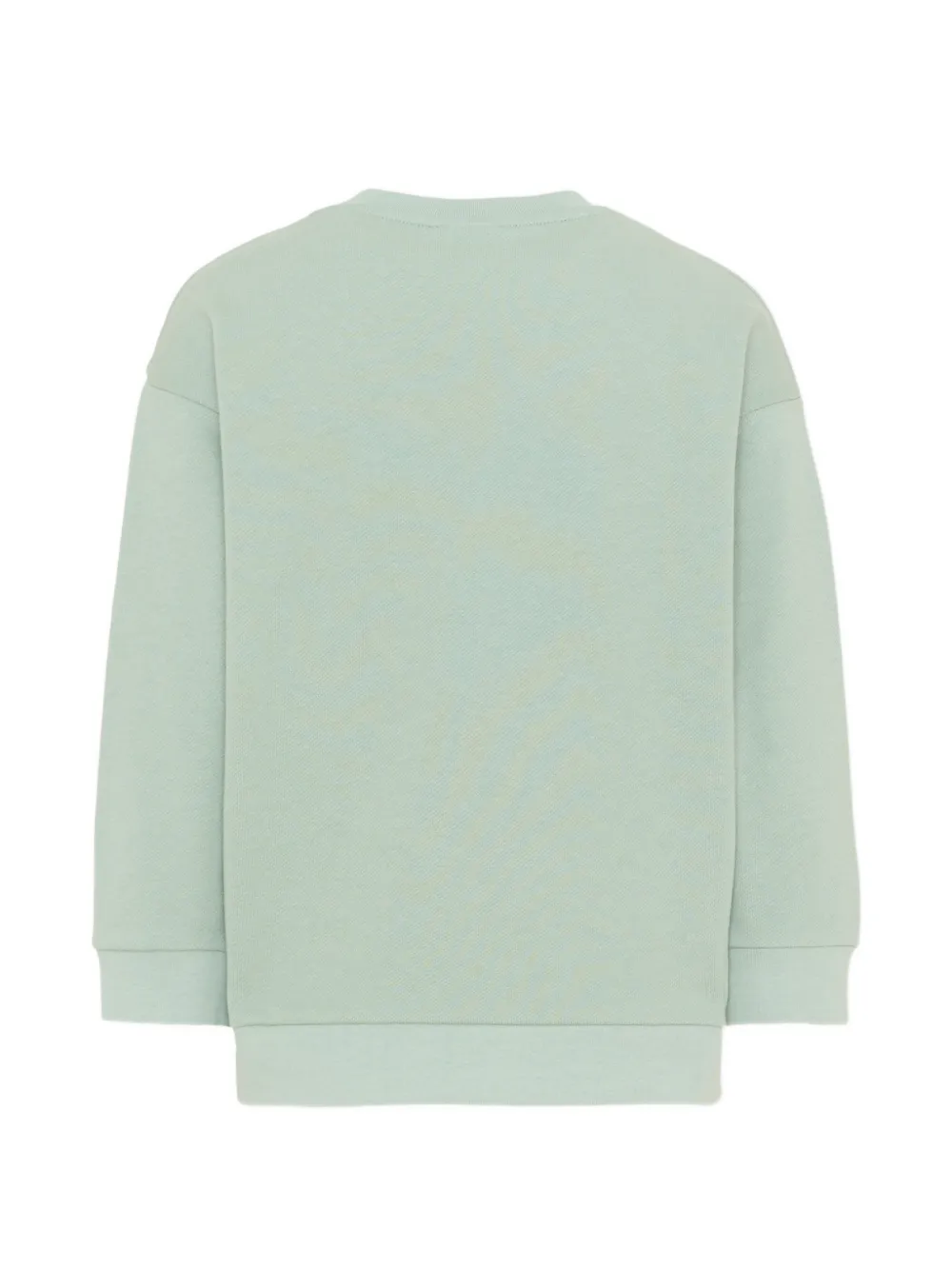 Fendi Kids Trui met geborduurd logo Groen