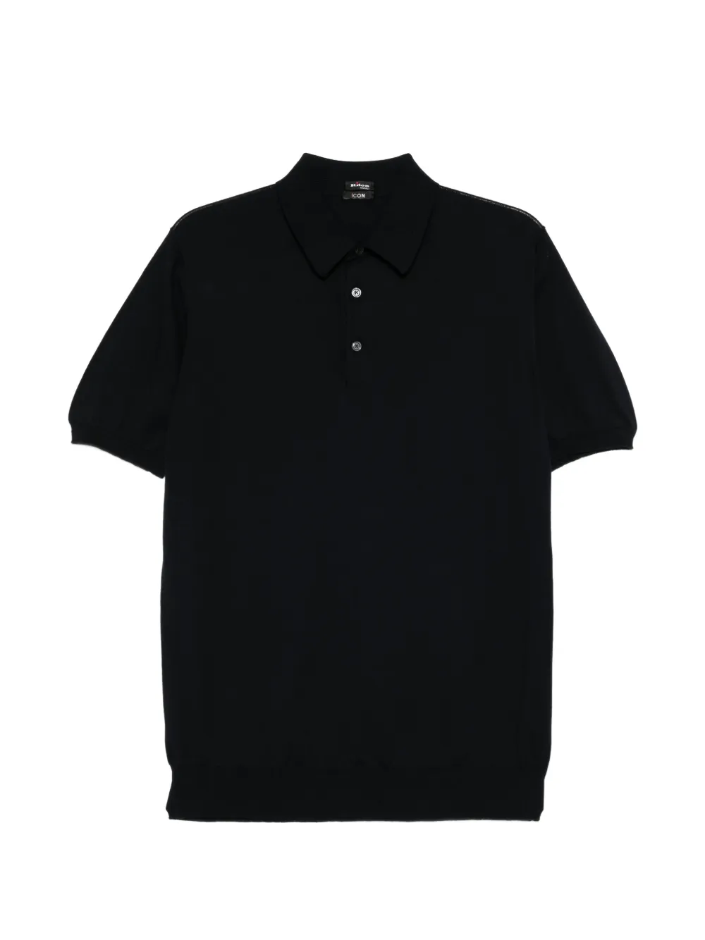 Kiton short-sleeve polo shirt - Blu