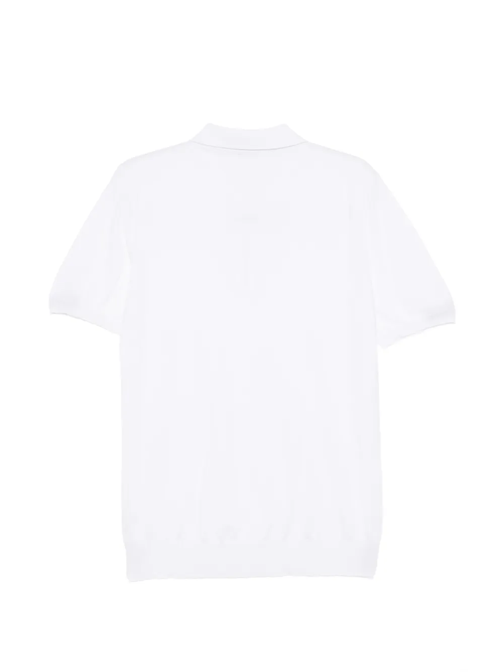Kiton Poloshirt met rits Wit