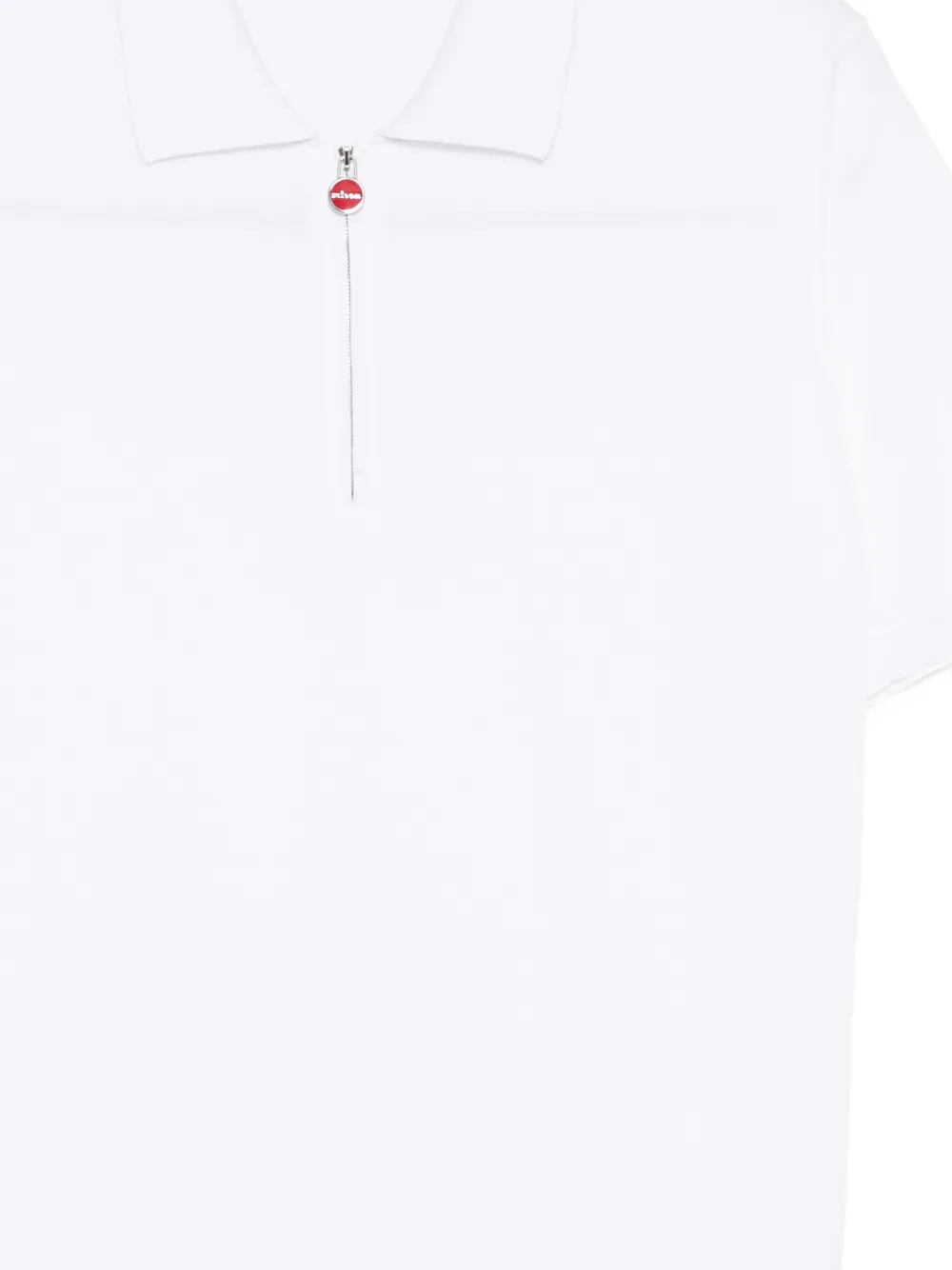 Kiton Poloshirt met rits Wit