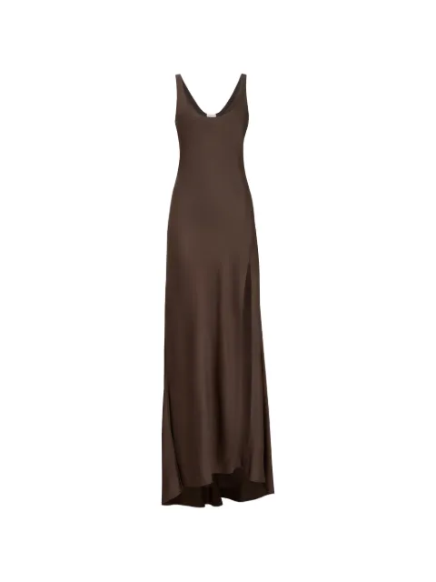 Brunello Cucinelli satin long dress
