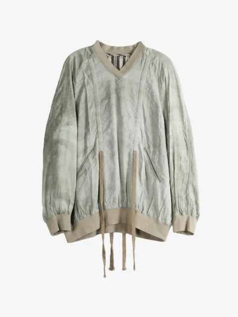 Ziggy Chen V-neck long-sleeve sweatshirt