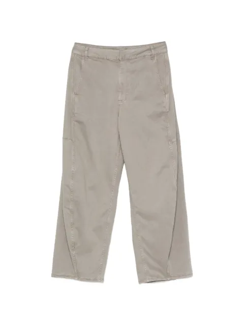 Tibi garment-dyed stretch-twill trousers