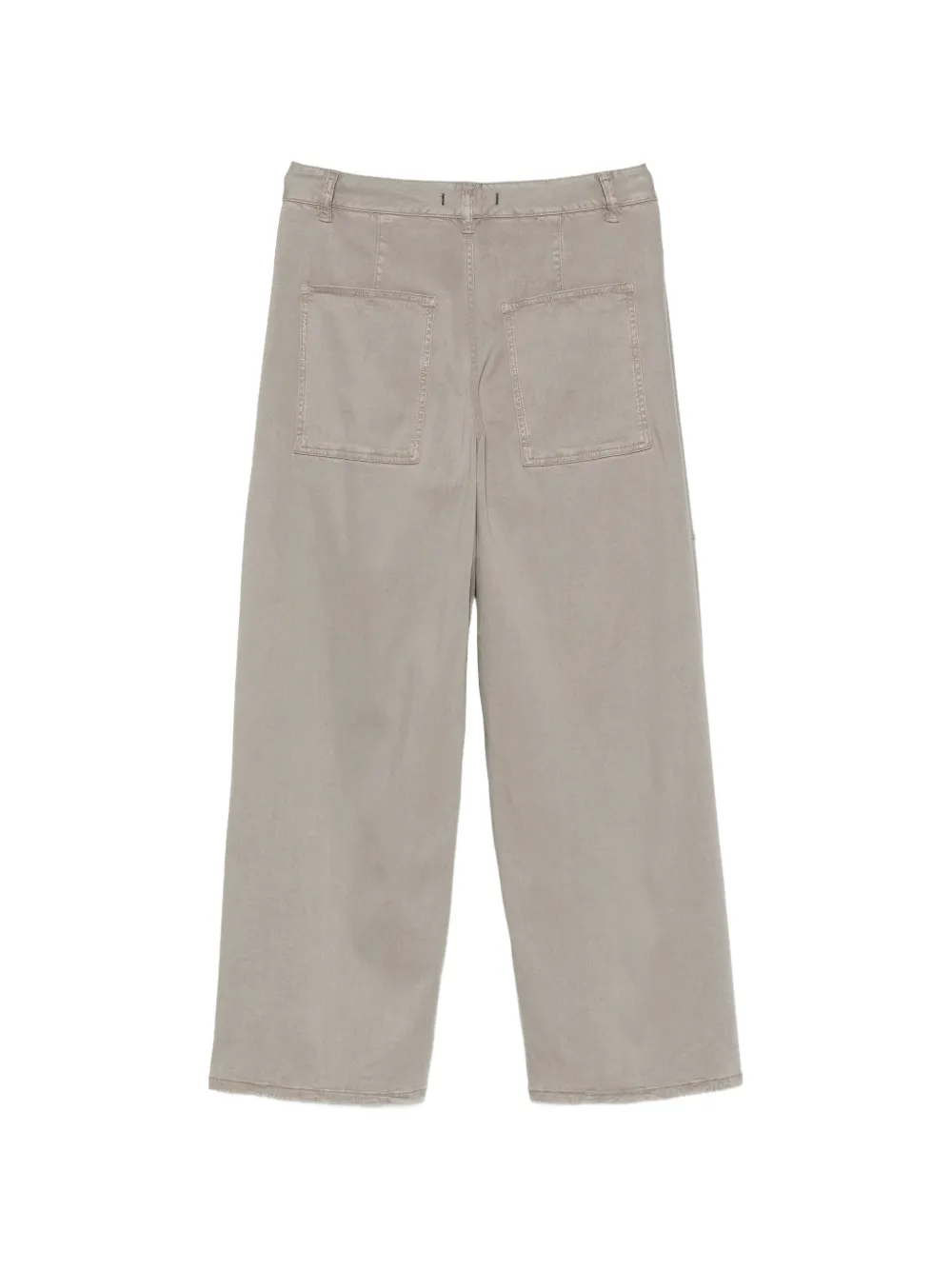  Tibi Pantalones Stretch Teñidos - Gris 