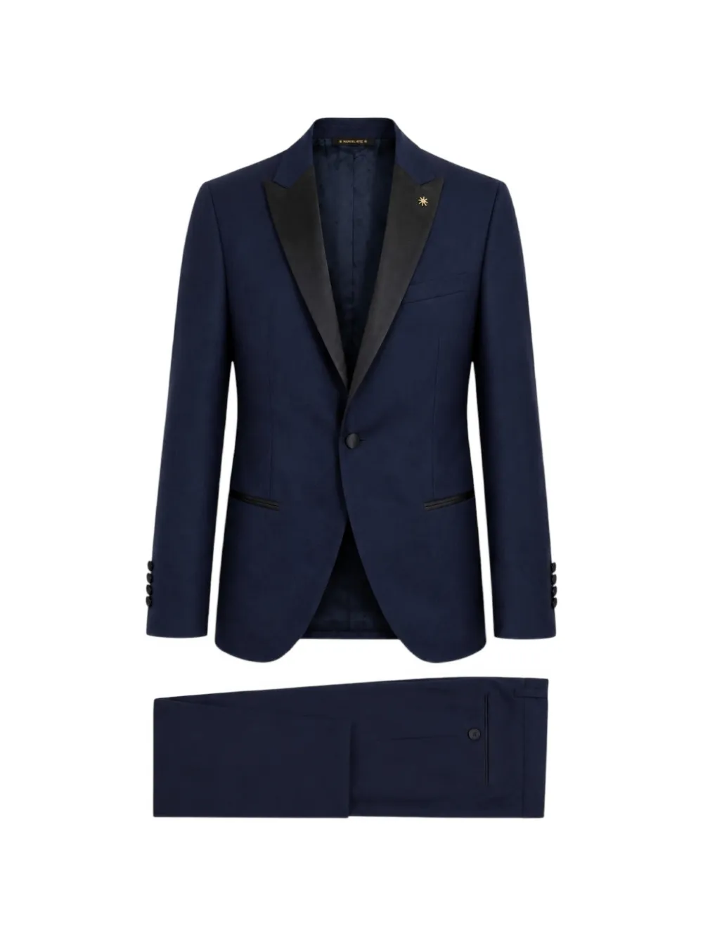 Manuel Ritz single-breasted suit - Blu