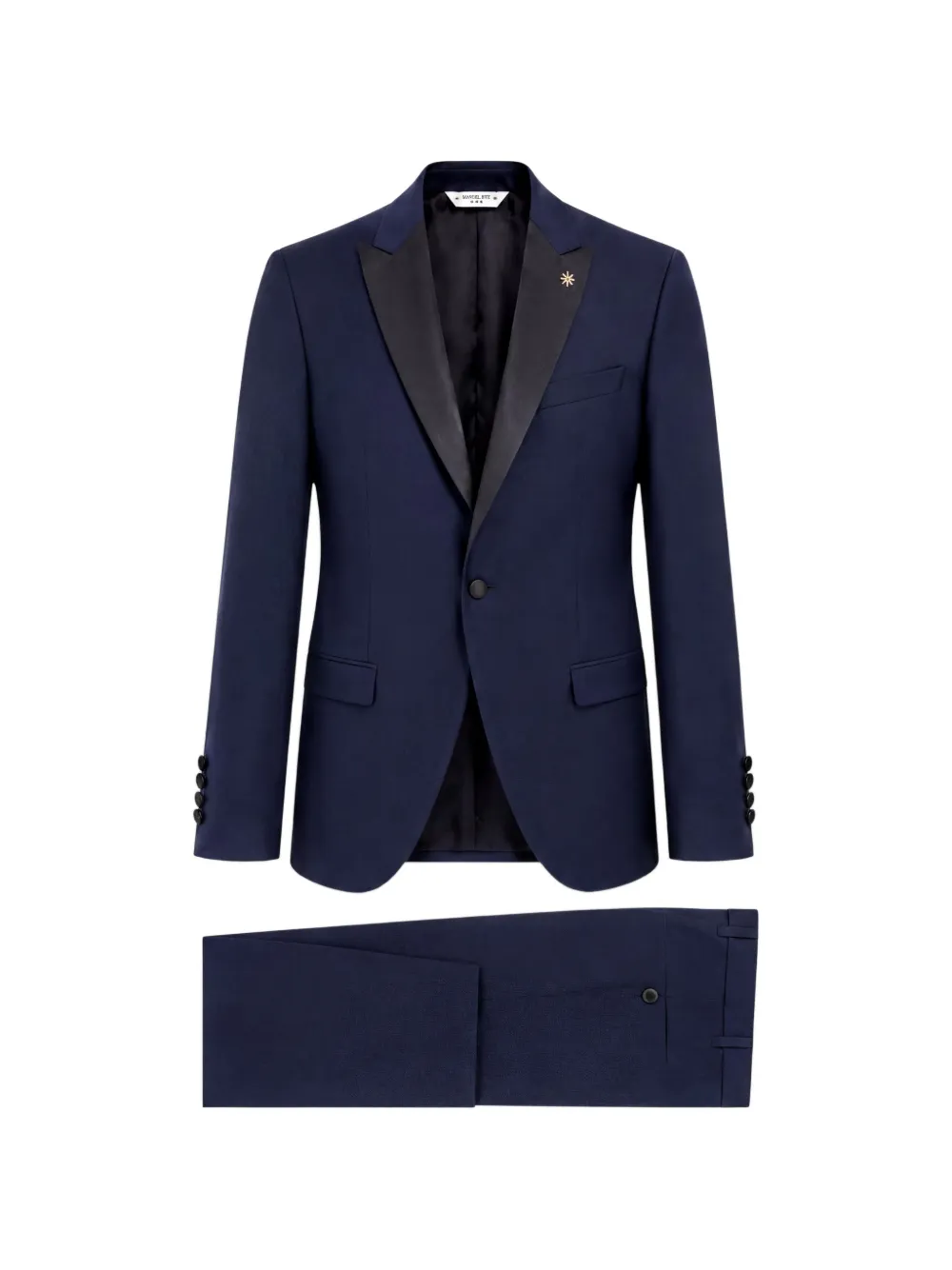 Manuel Ritz single-breasted suit - Blu