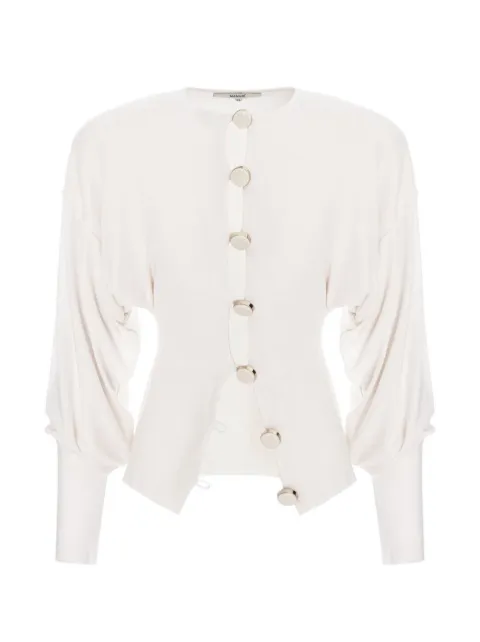 MANURÍ Aura button-fastening top