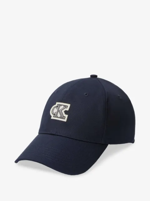 Calvin Klein logo-patch baseball cap