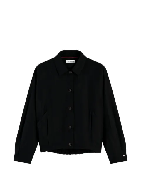 Tommy Hilfiger elasticated-hem button-up jacket