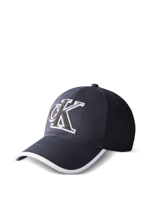 Calvin Klein logo-patch baseball cap
