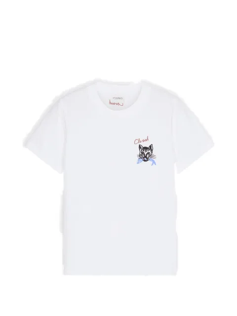 Closed graphic-print T-shirt