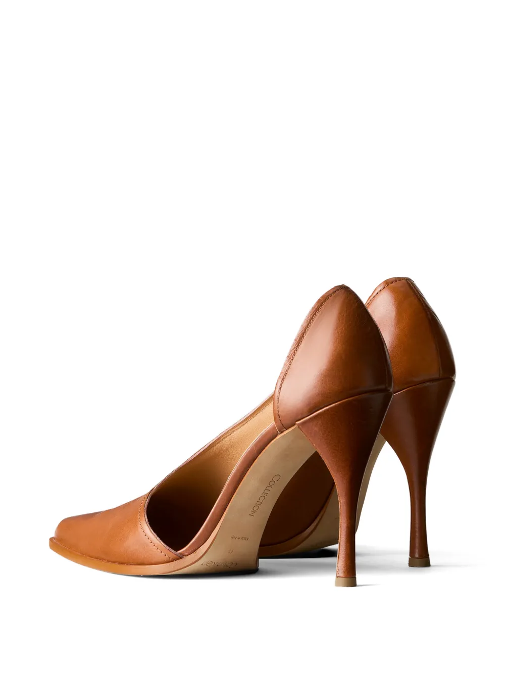 Calvin Klein pointed-toe d'Orsay pumps Bruin
