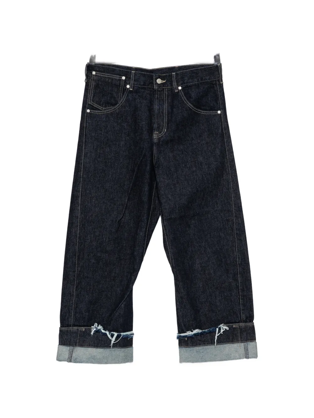 marina yee raw-cut jeans - Blau
