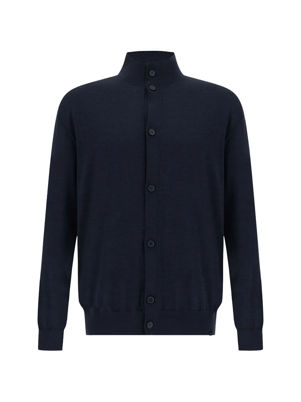 Paul & Shark high-neck button-up cardigan - Blu