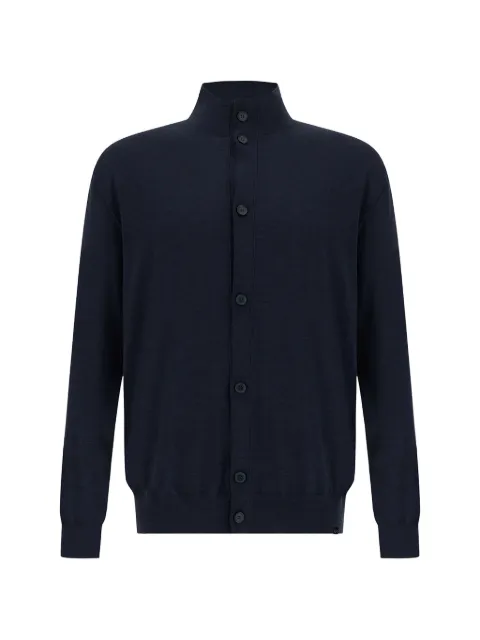 Paul & Shark high-neck button-up cardigan